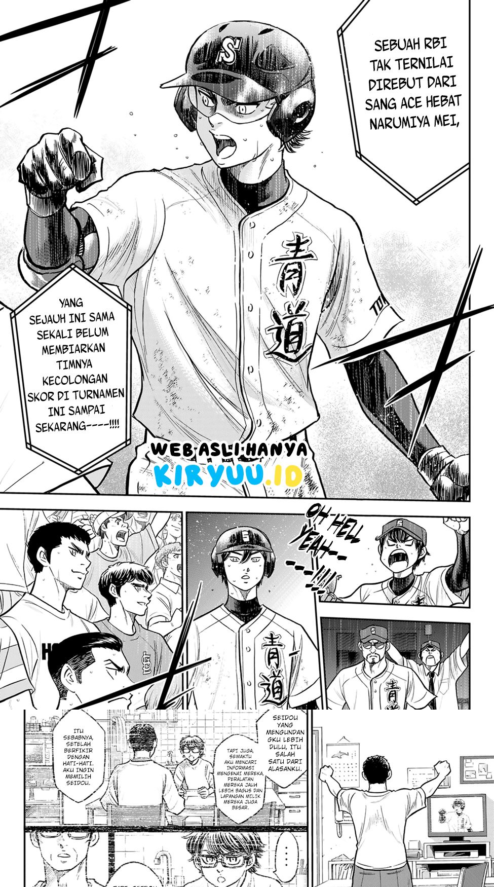 Diamond no Ace Act 2 Chapter 282 - halaman 10