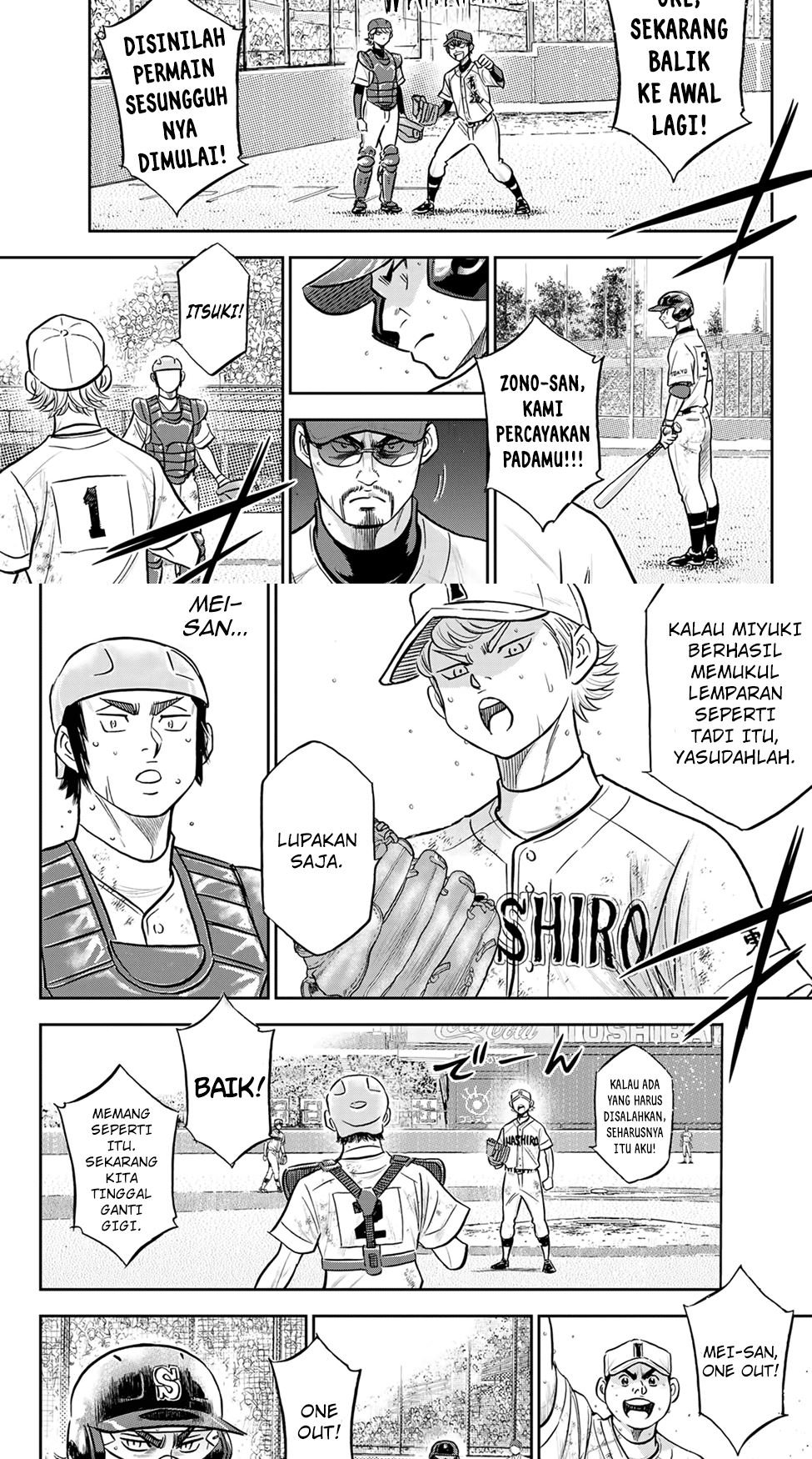 Diamond no Ace Act 2 Chapter 282 - halaman 12