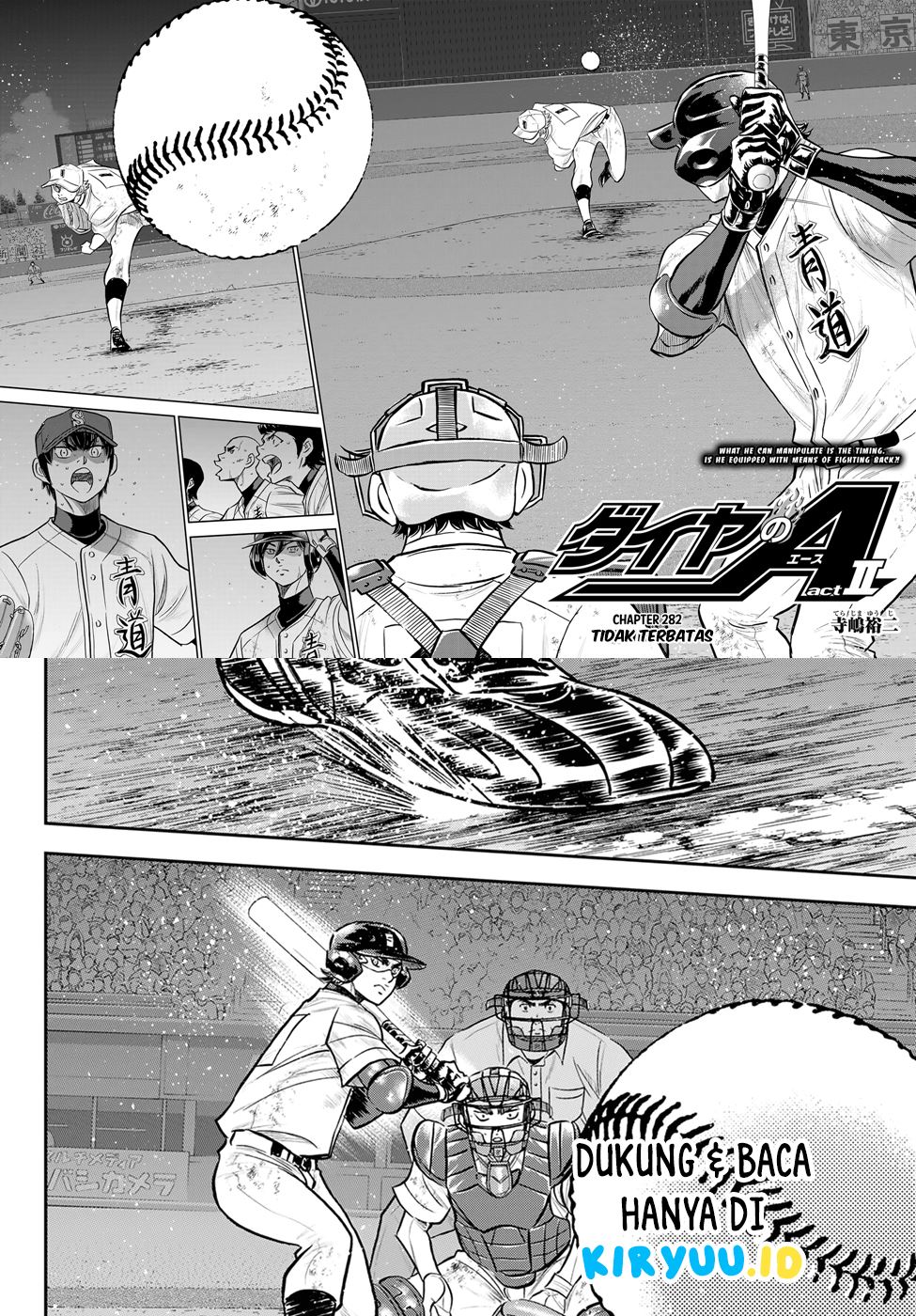 Diamond no Ace Act 2 Chapter 282 - halaman 3