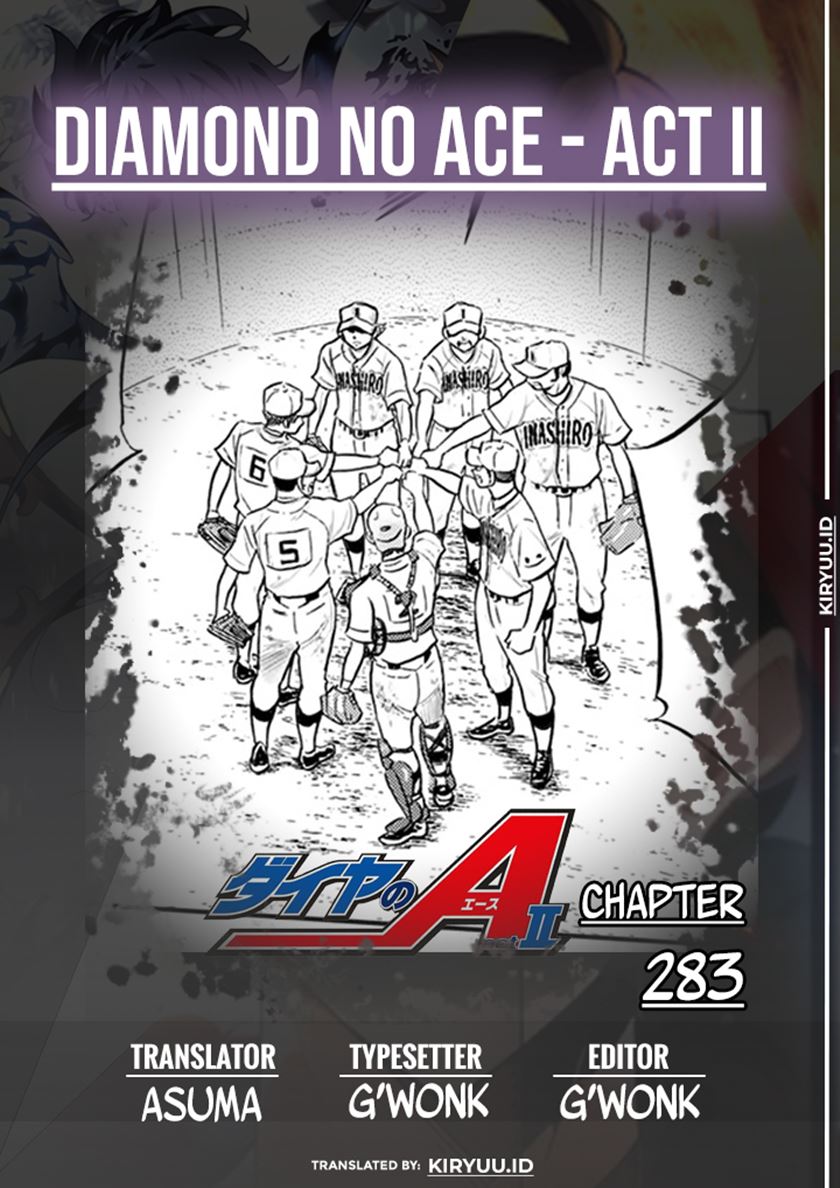 Diamond no Ace Act 2 Chapter 283 - halaman 1