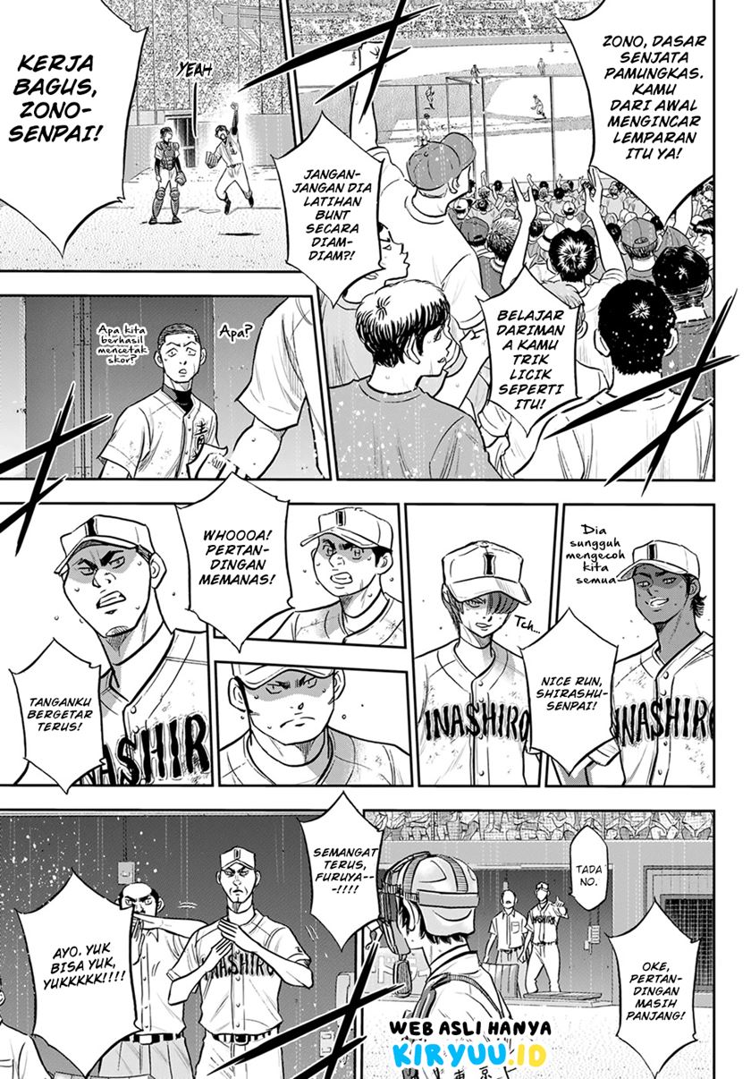 Diamond no Ace Act 2 Chapter 283 - halaman 10