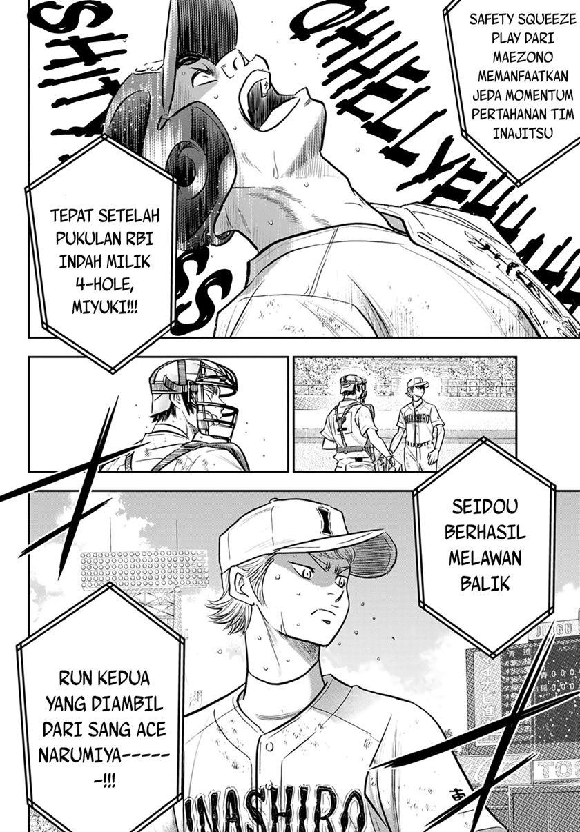 Diamond no Ace Act 2 Chapter 283 - halaman 9