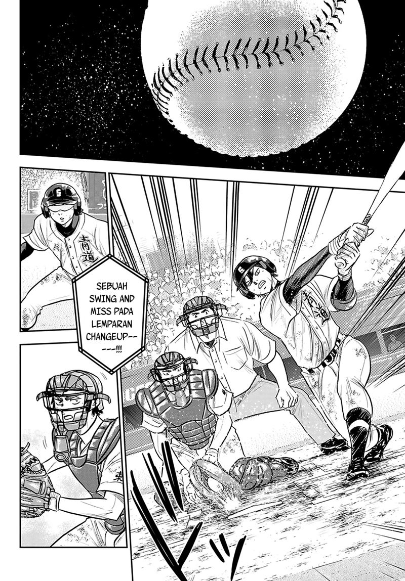 Diamond no Ace Act 2 Chapter 284 - halaman 3