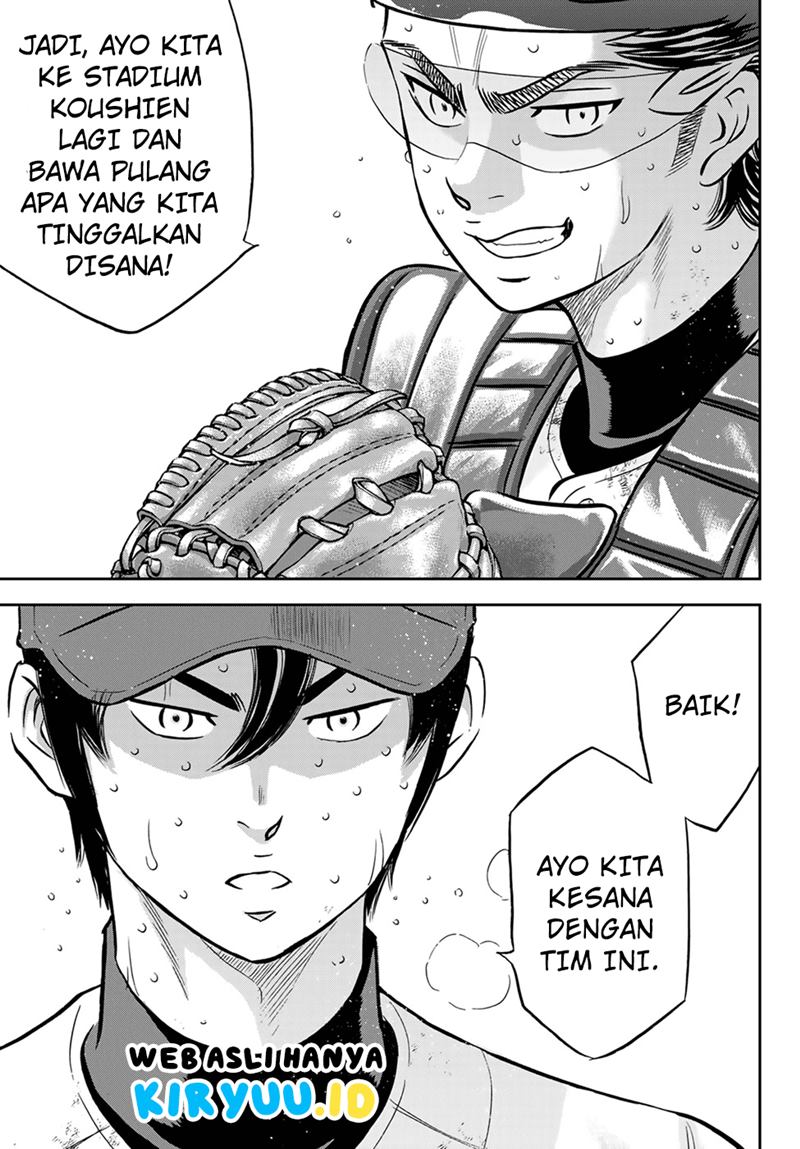 Diamond no Ace Act 2 Chapter 285 - halaman 10