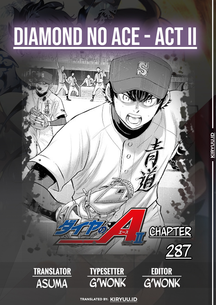 Diamond no Ace Act 2 Chapter 287 - halaman 1