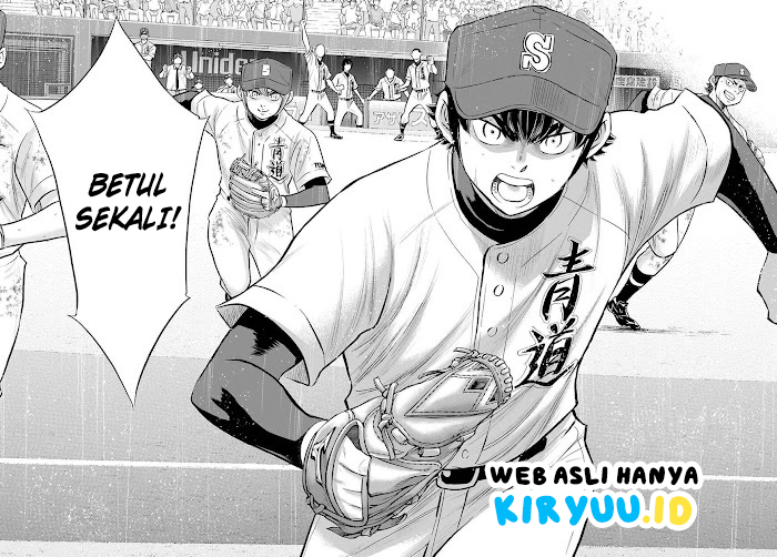 Diamond no Ace Act 2 Chapter 287 - halaman 10