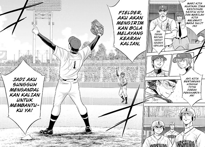 Diamond no Ace Act 2 Chapter 287 - halaman 17