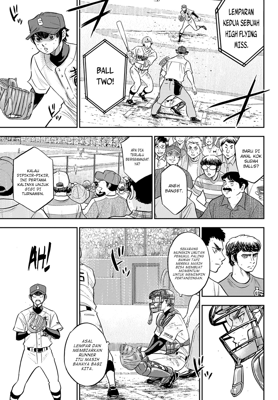 Diamond no Ace Act 2 Chapter 288 - halaman 13