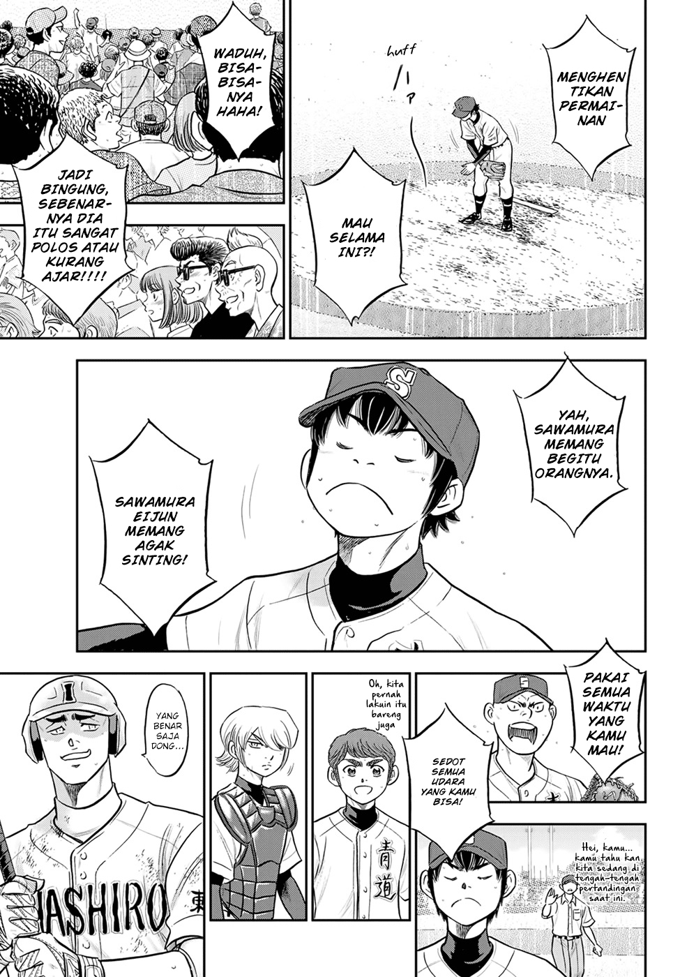 Diamond no Ace Act 2 Chapter 288 - halaman 15
