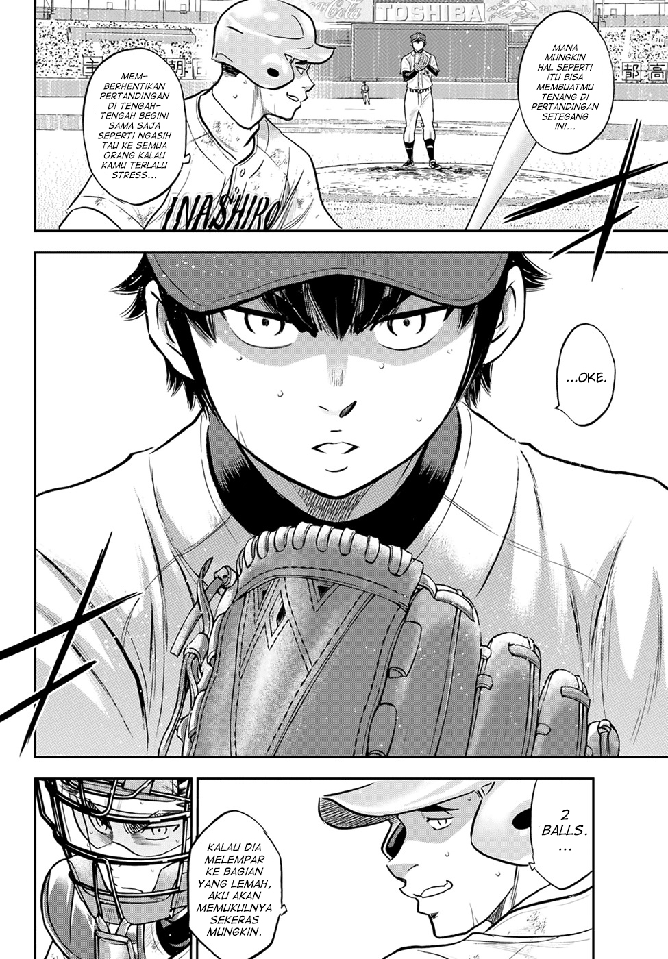 Diamond no Ace Act 2 Chapter 288 - halaman 16