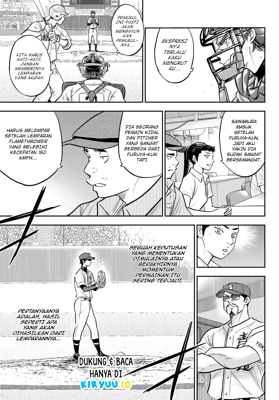Diamond no Ace Act 2 Chapter 288 - halaman 5