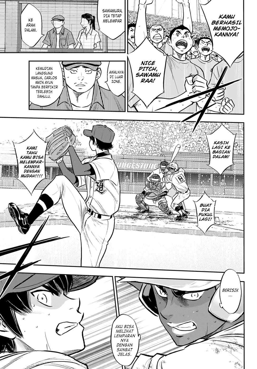Diamond no Ace Act 2 Chapter 289 - halaman 11