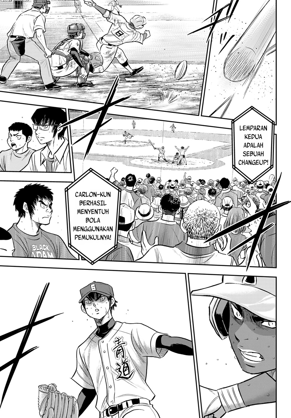 Diamond no Ace Act 2 Chapter 289 - halaman 13