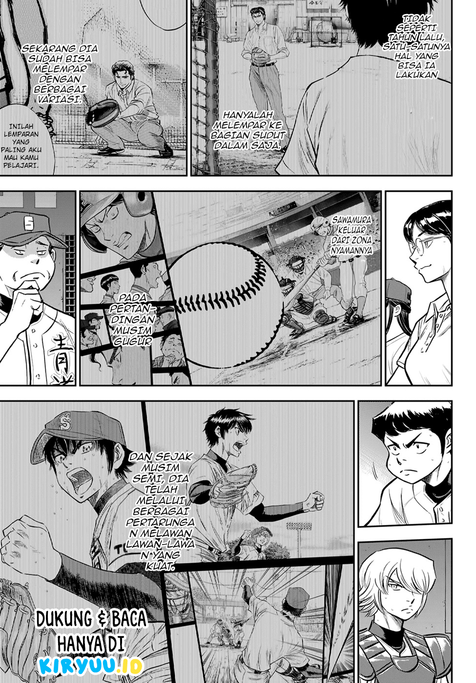 Diamond no Ace Act 2 Chapter 289 - halaman 15