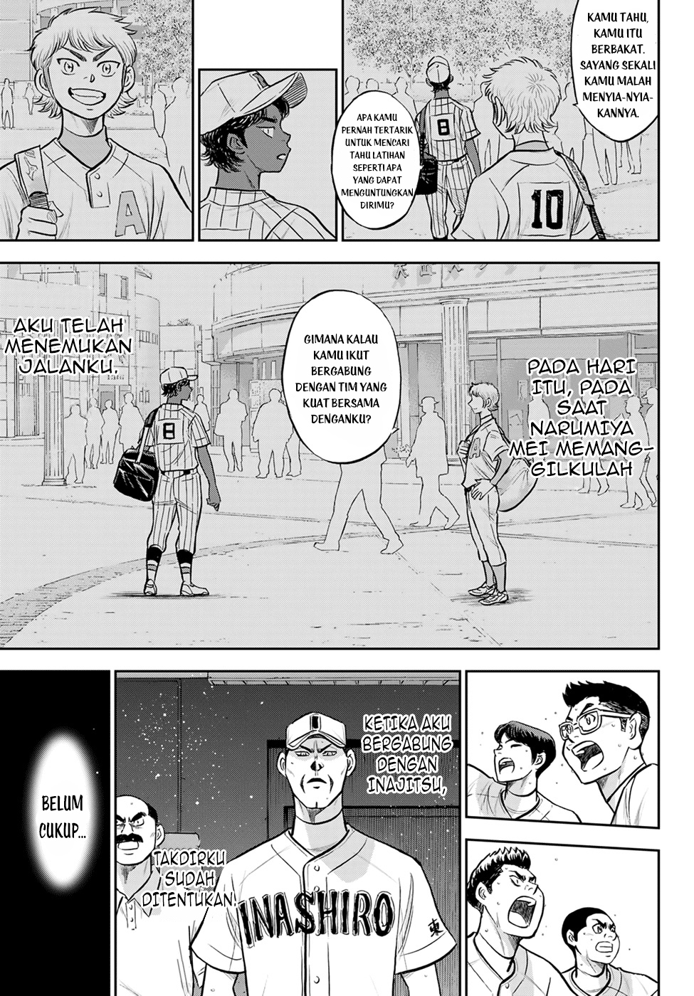 Diamond no Ace Act 2 Chapter 289 - halaman 18