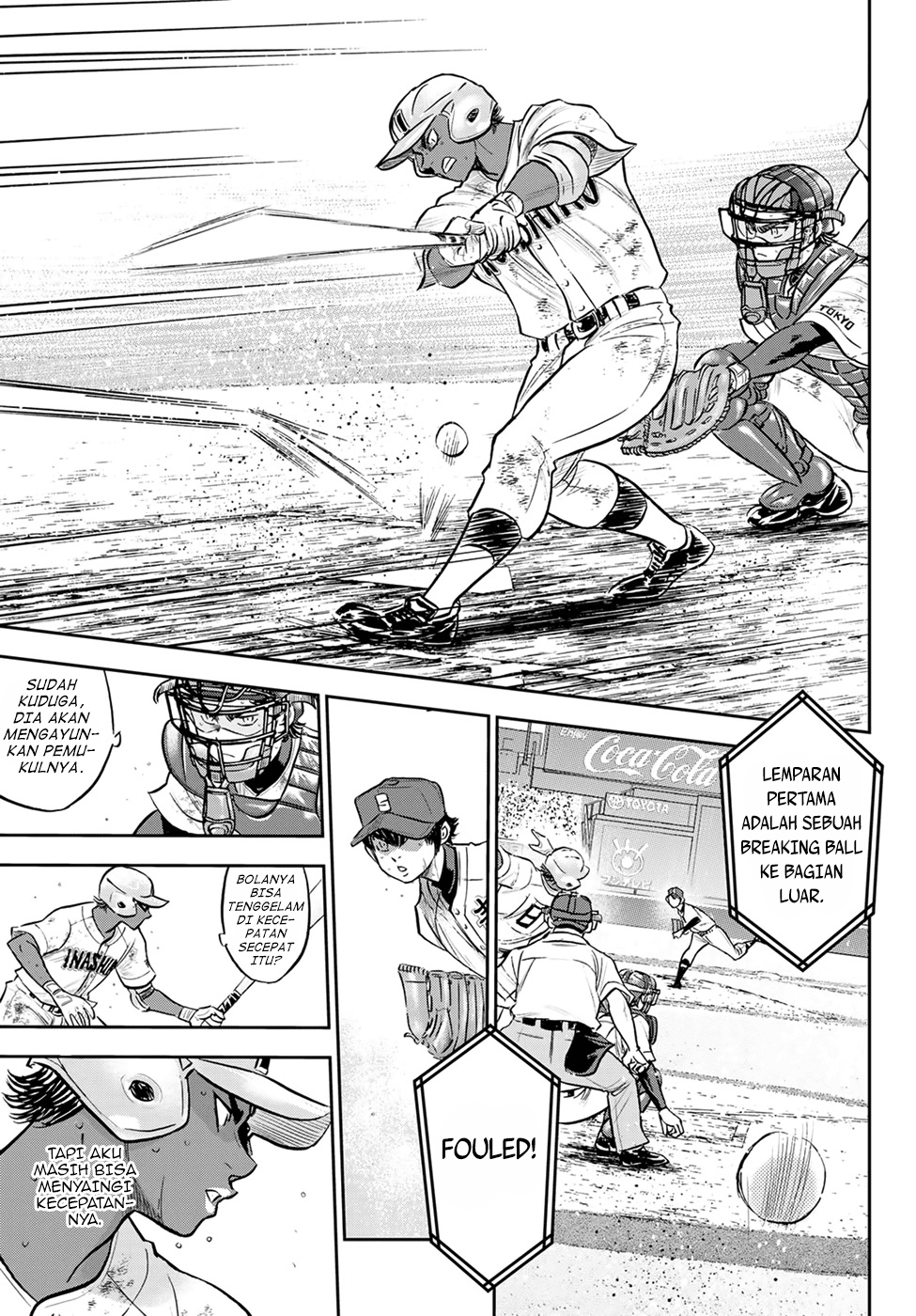Diamond no Ace Act 2 Chapter 289 - halaman 9