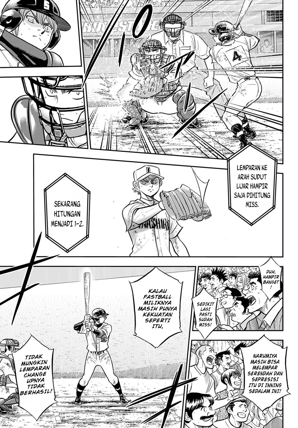 Diamond no Ace Act 2 Chapter 290 - halaman 15
