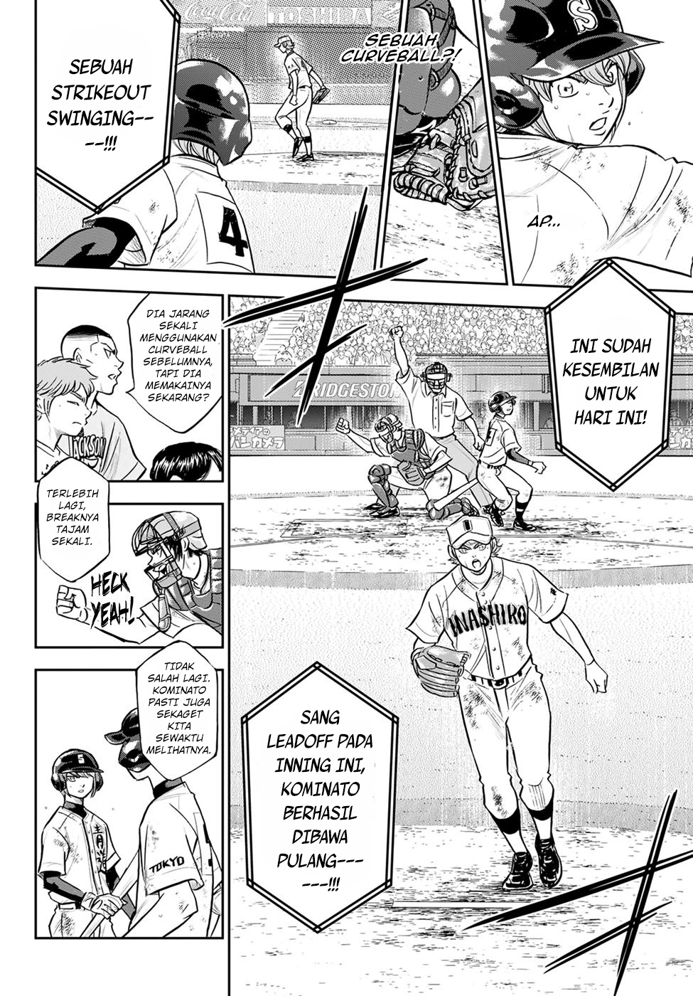 Diamond no Ace Act 2 Chapter 290 - halaman 18
