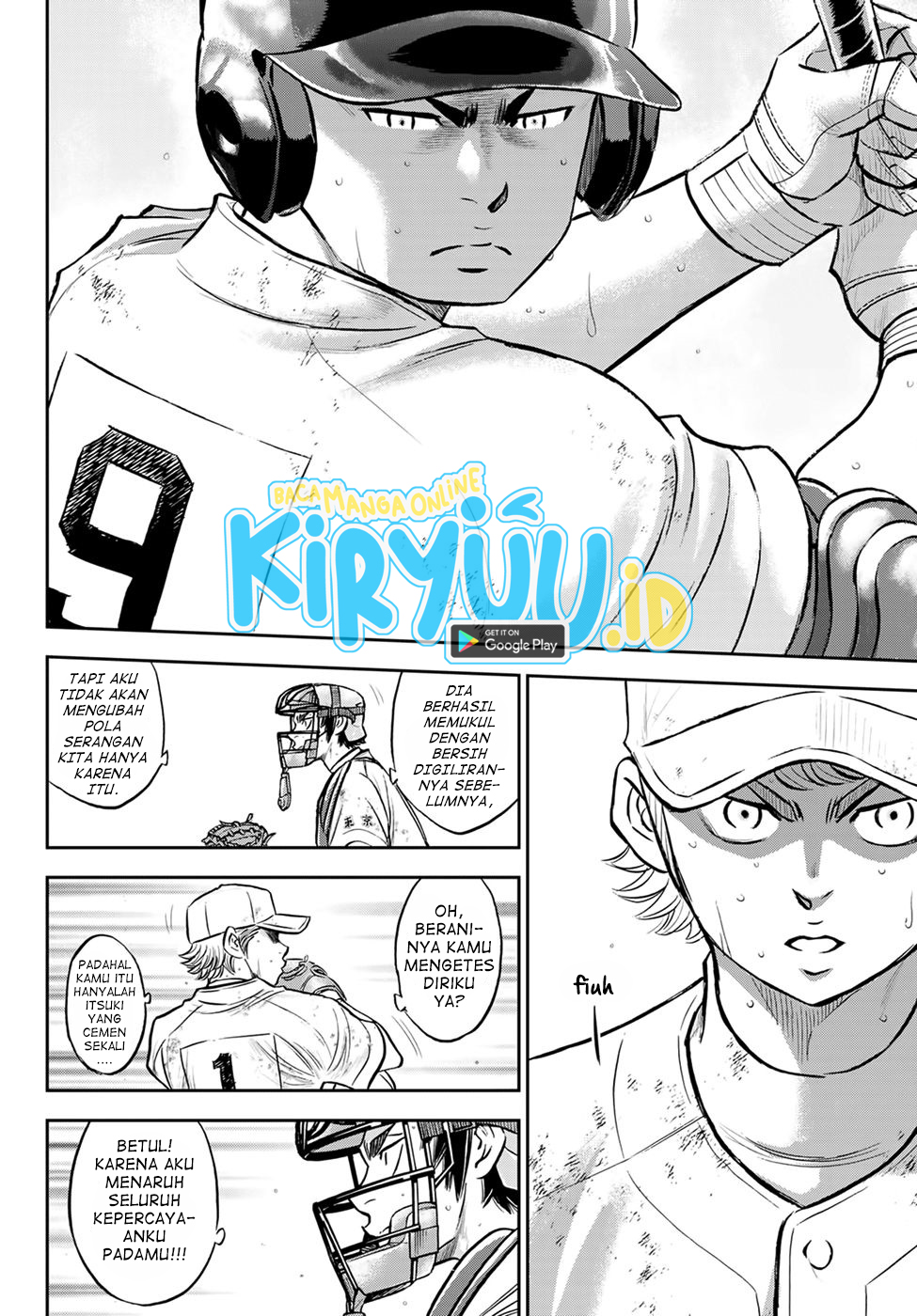 Diamond no Ace Act 2 Chapter 290 - halaman 20