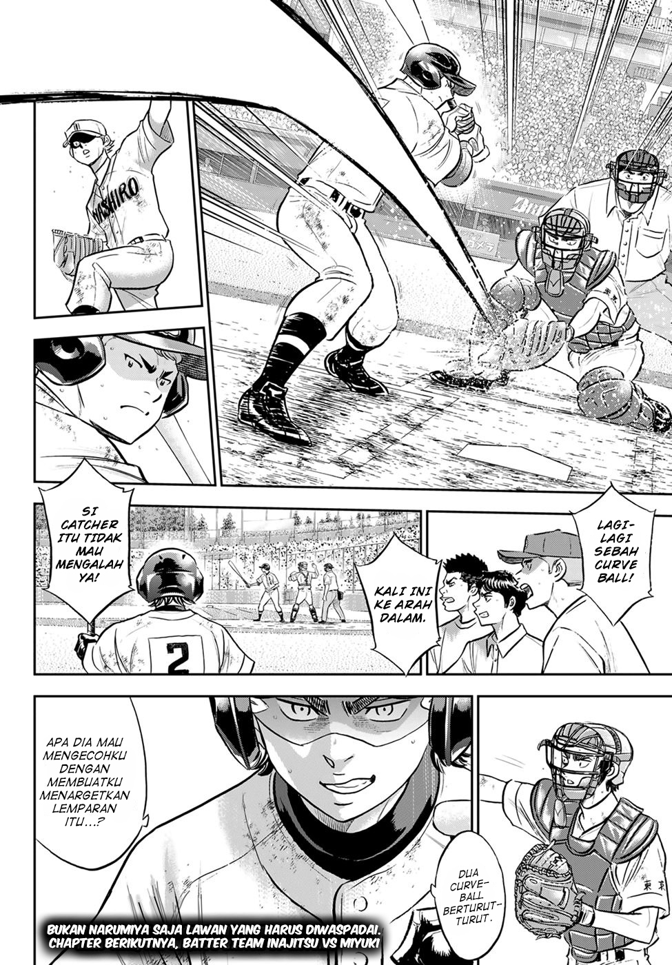 Diamond no Ace Act 2 Chapter 290 - halaman 22