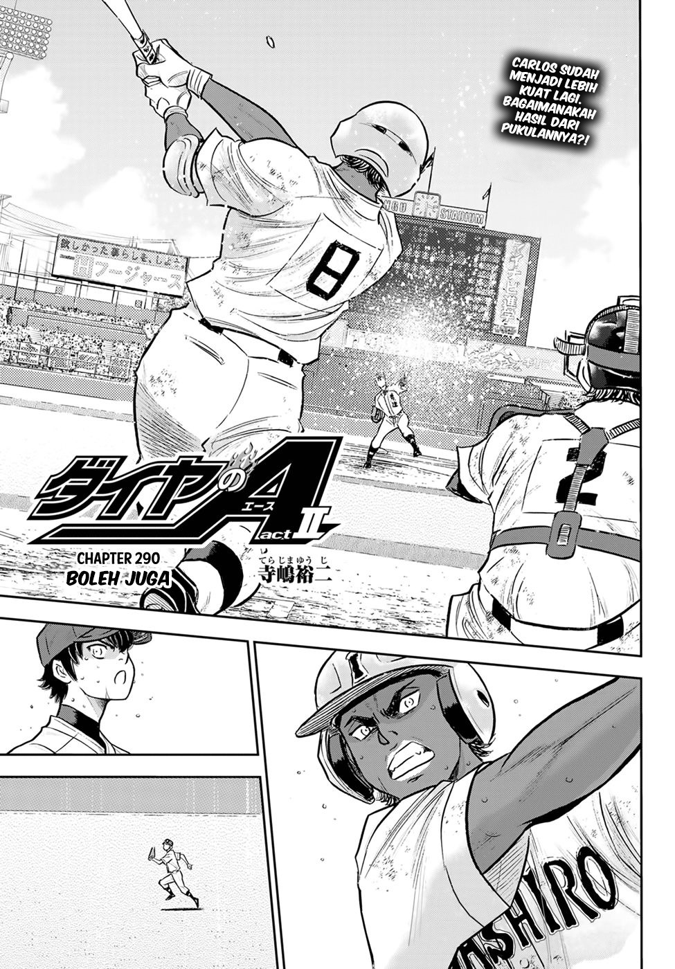 Diamond no Ace Act 2 Chapter 290 - halaman 3