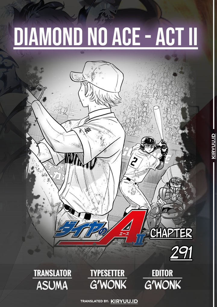 Diamond no Ace Act 2 Chapter 291 - halaman 1