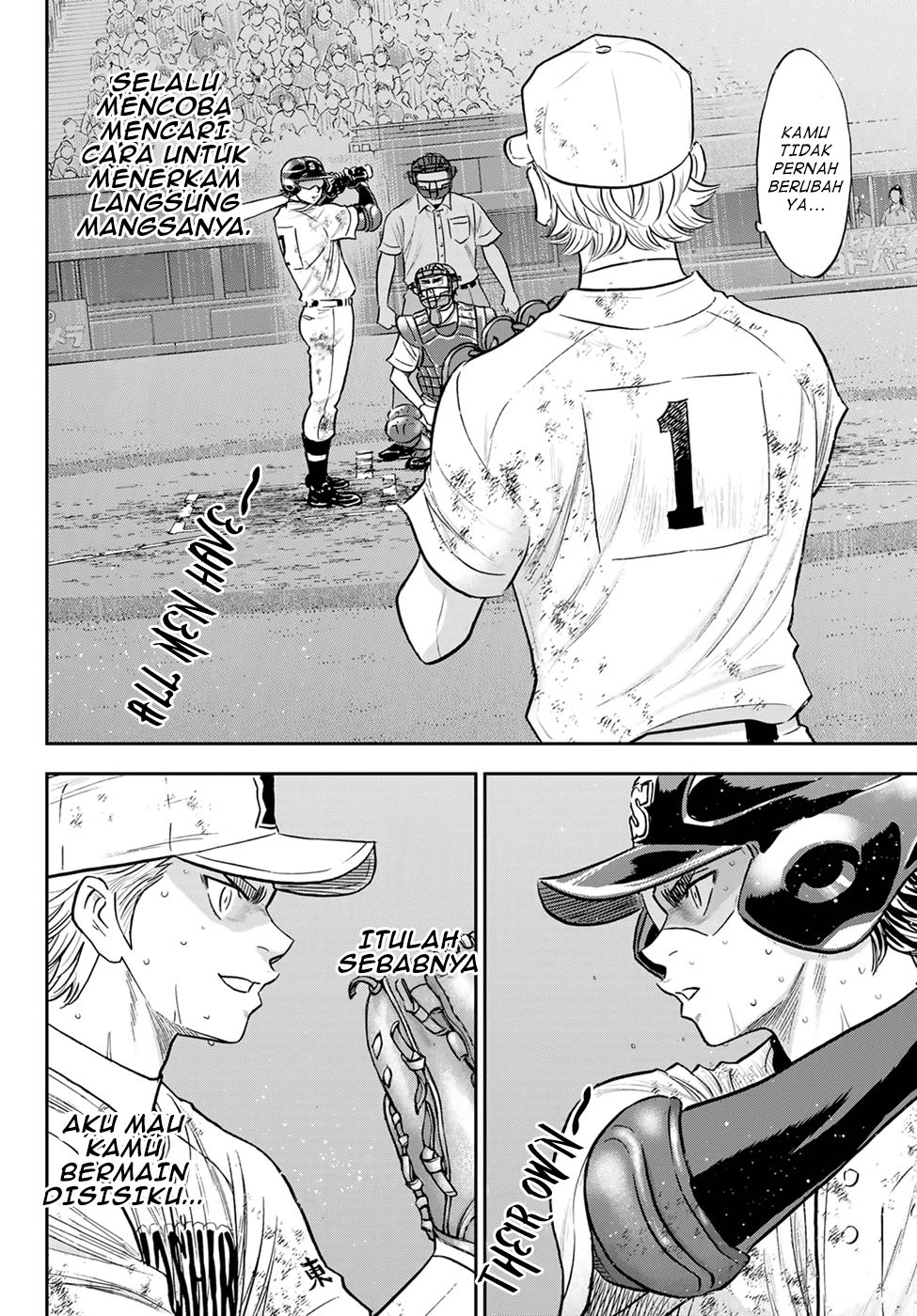 Diamond no Ace Act 2 Chapter 291 - halaman 18