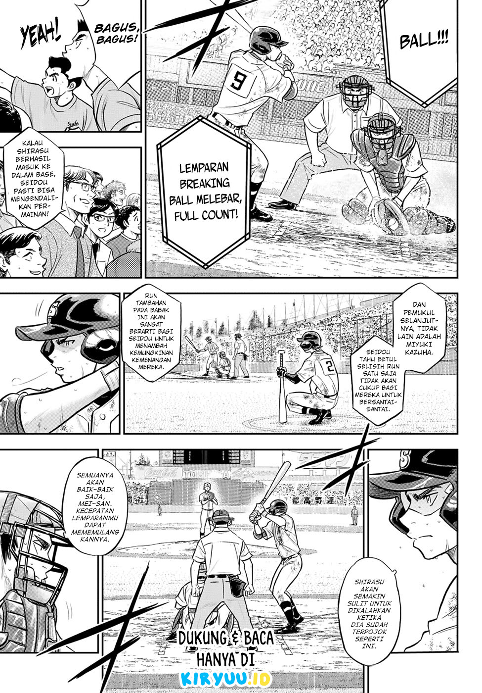 Diamond no Ace Act 2 Chapter 291 - halaman 5