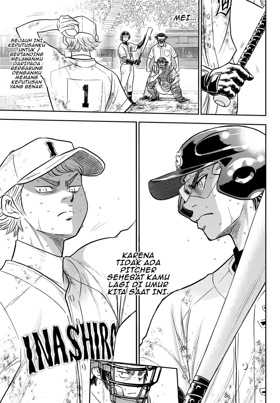 Diamond no Ace Act 2 Chapter 291 - halaman 9