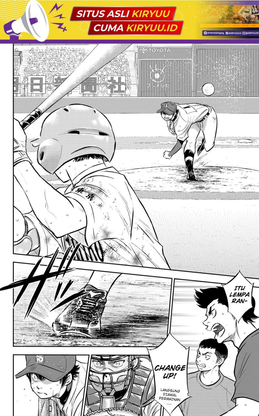 Diamond no Ace Act 2 Chapter 293 - halaman 19