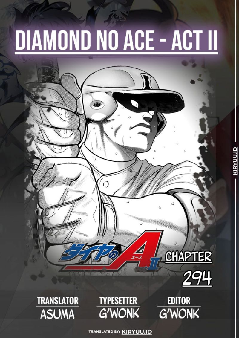 Diamond no Ace Act 2 Chapter 294 - halaman 1