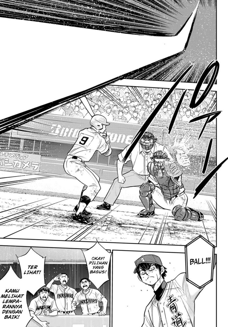 Diamond no Ace Act 2 Chapter 294 - halaman 6