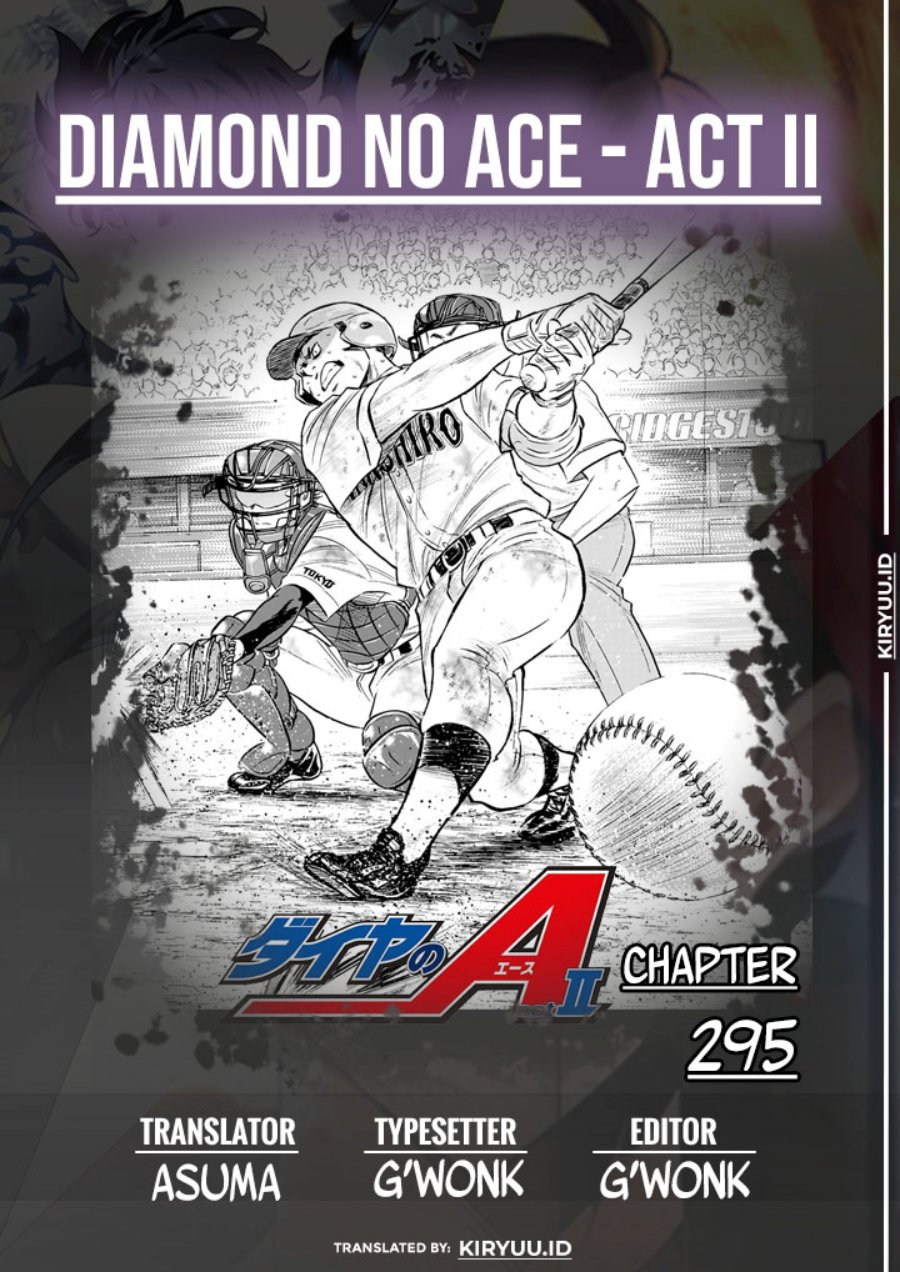 Diamond no Ace Act 2 Chapter 295 - halaman 1