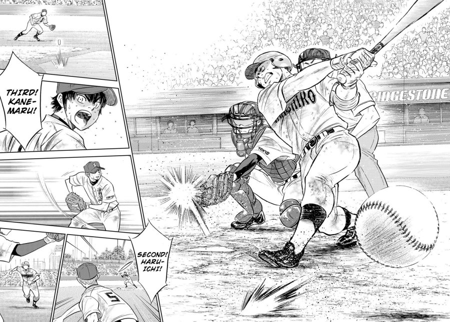 Diamond no Ace Act 2 Chapter 295 - halaman 15