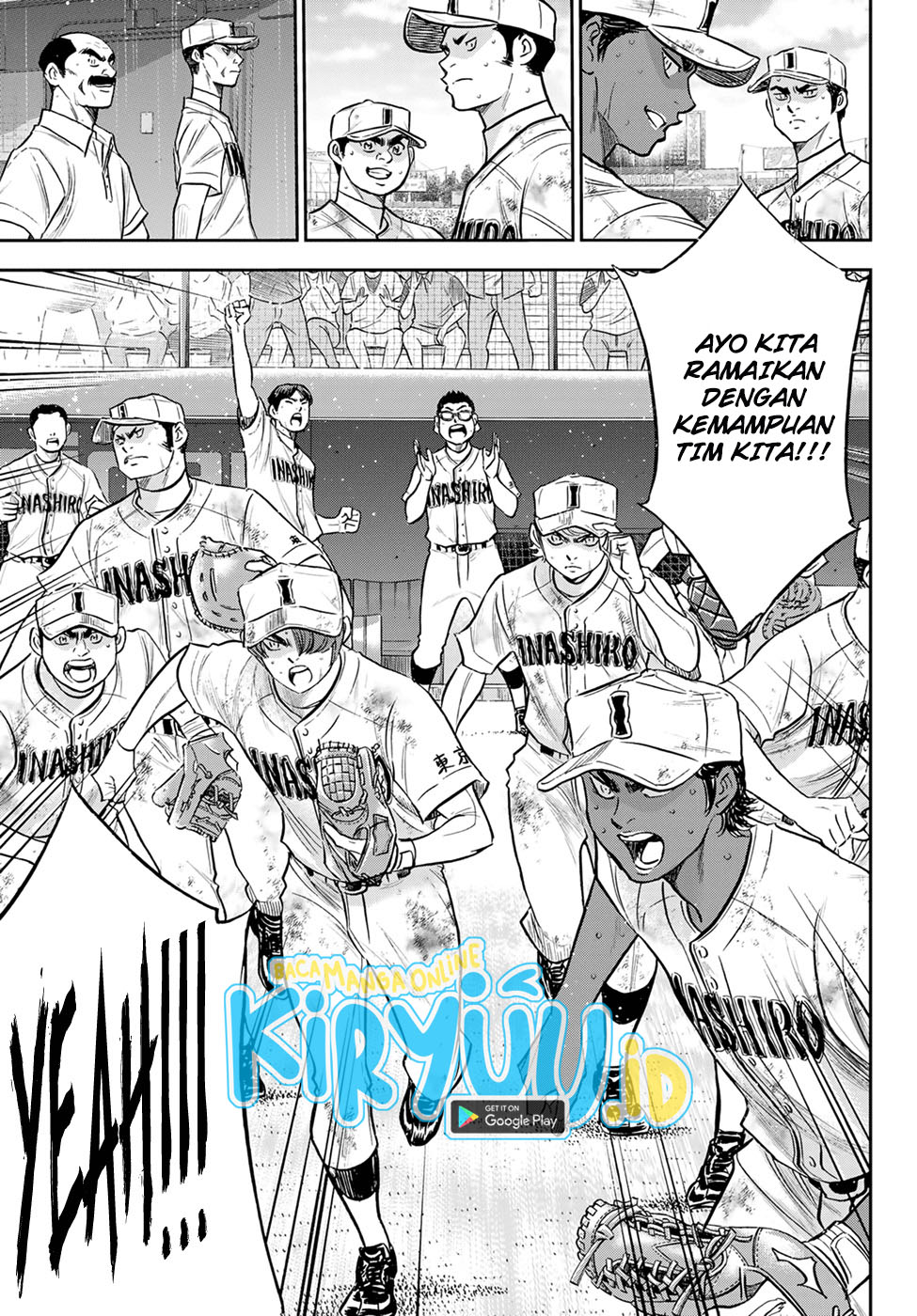 Diamond no Ace Act 2 Chapter 296 - halaman 10