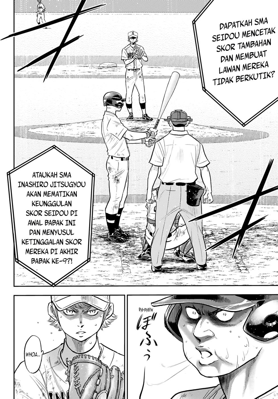 Diamond no Ace Act 2 Chapter 296 - halaman 16
