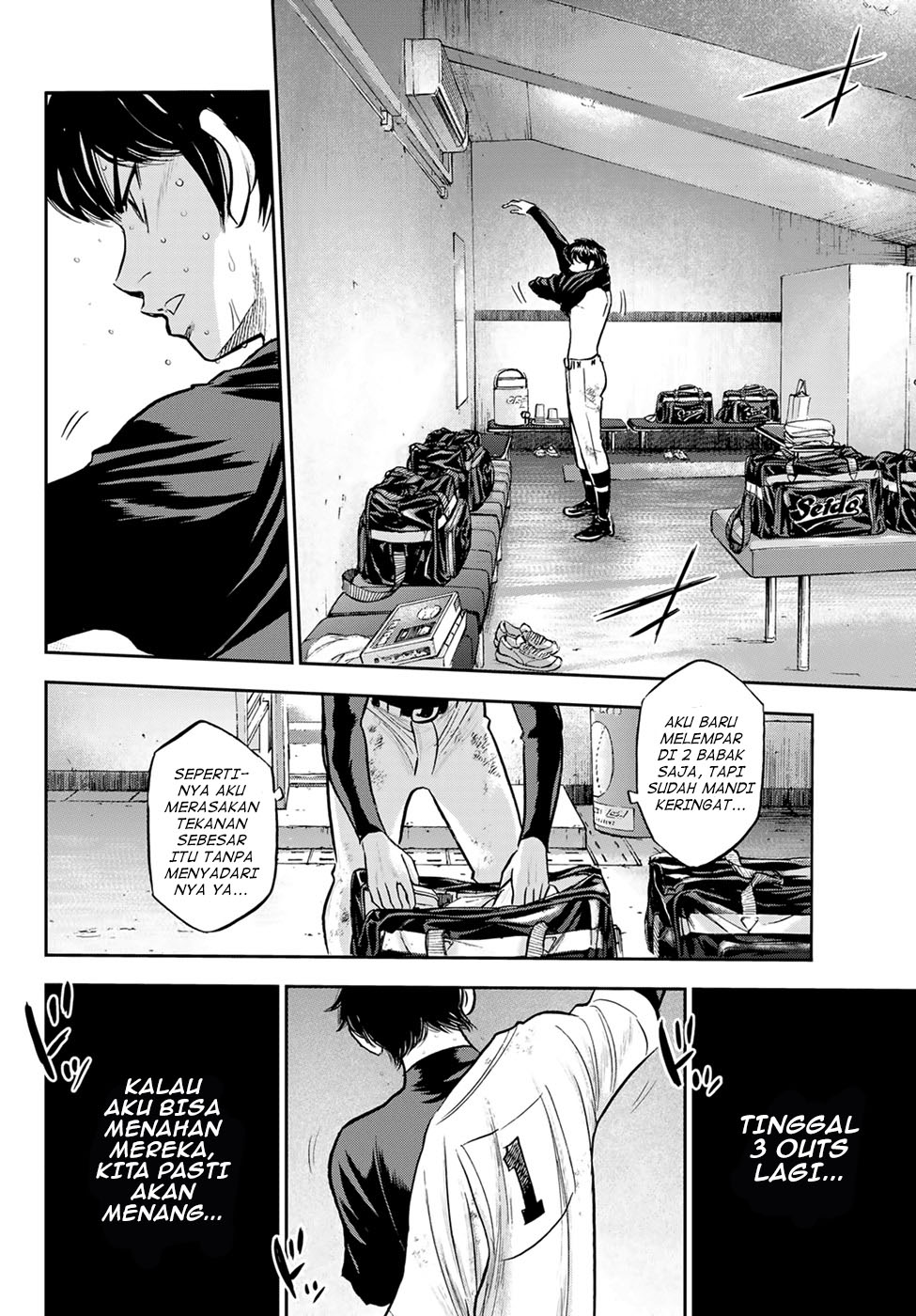 Diamond no Ace Act 2 Chapter 296 - halaman 18