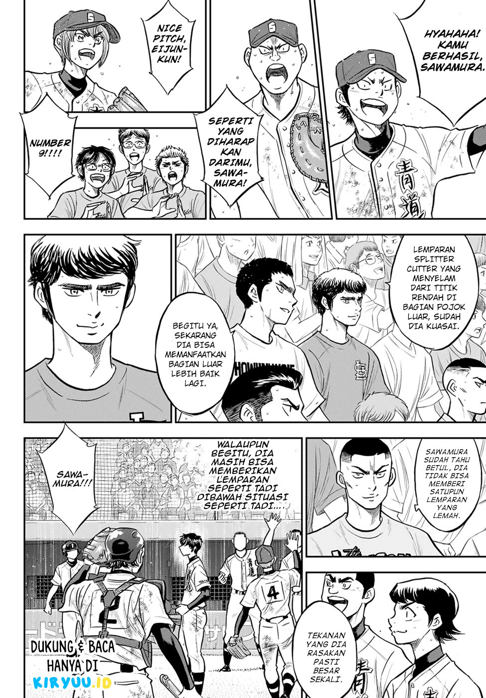 Diamond no Ace Act 2 Chapter 296 - halaman 5