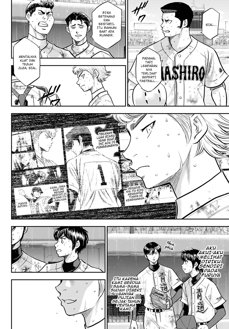Diamond no Ace Act 2 Chapter 296 - halaman 7