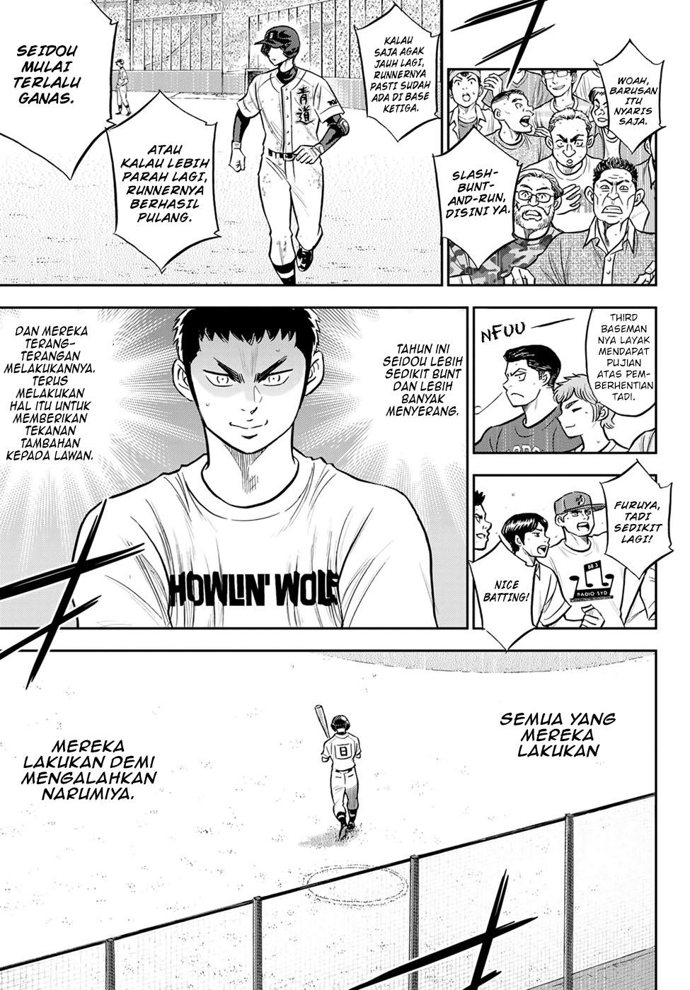 Diamond no Ace Act 2 Chapter 297 - halaman 17