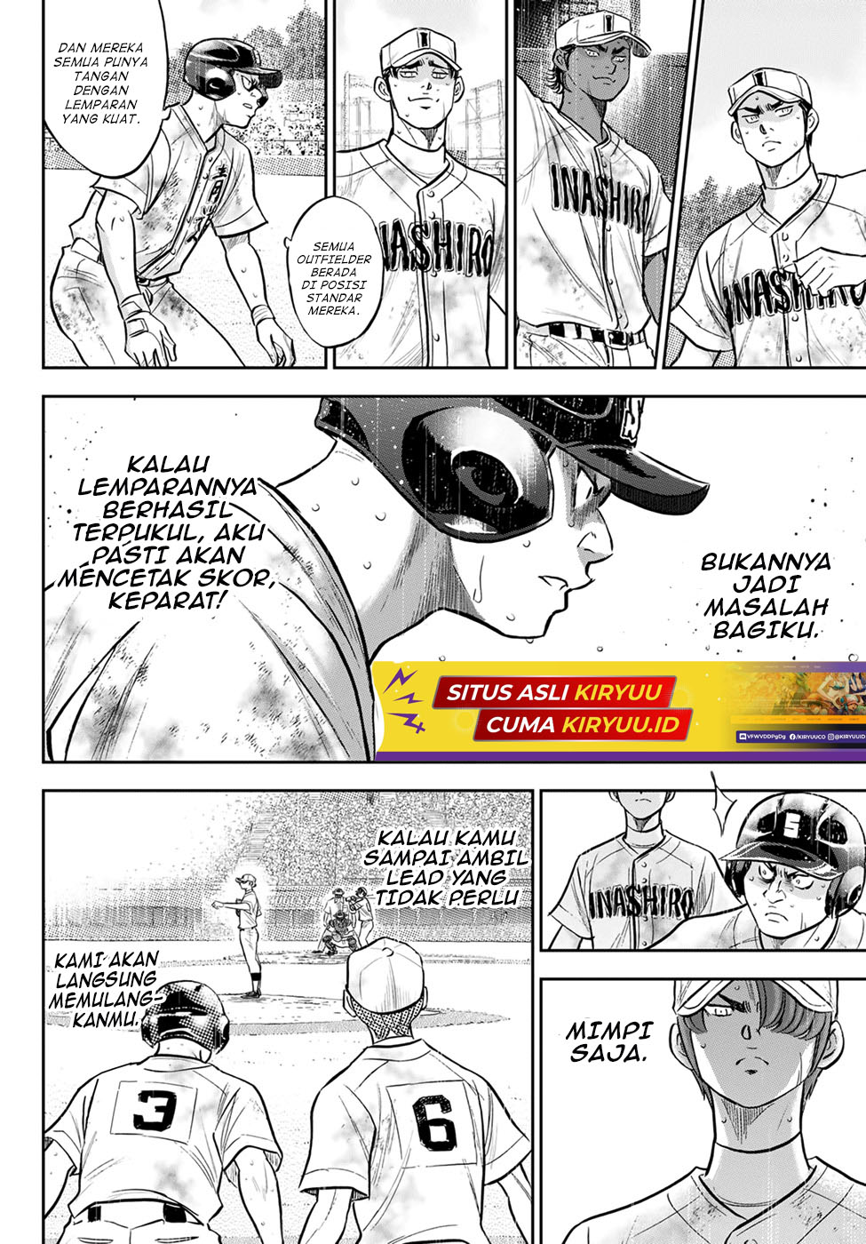 Diamond no Ace Act 2 Chapter 297 - halaman 20