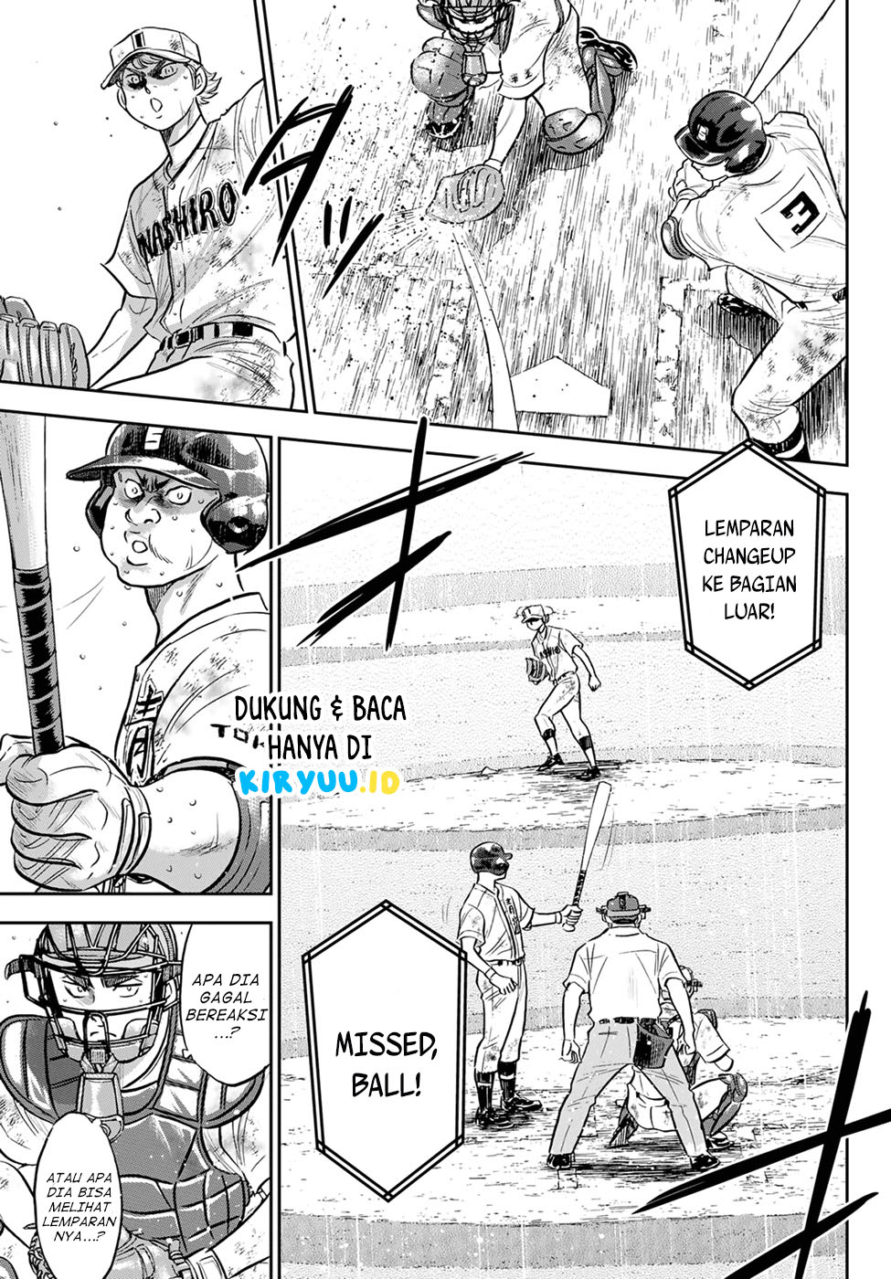 Diamond no Ace Act 2 Chapter 297 - halaman 5