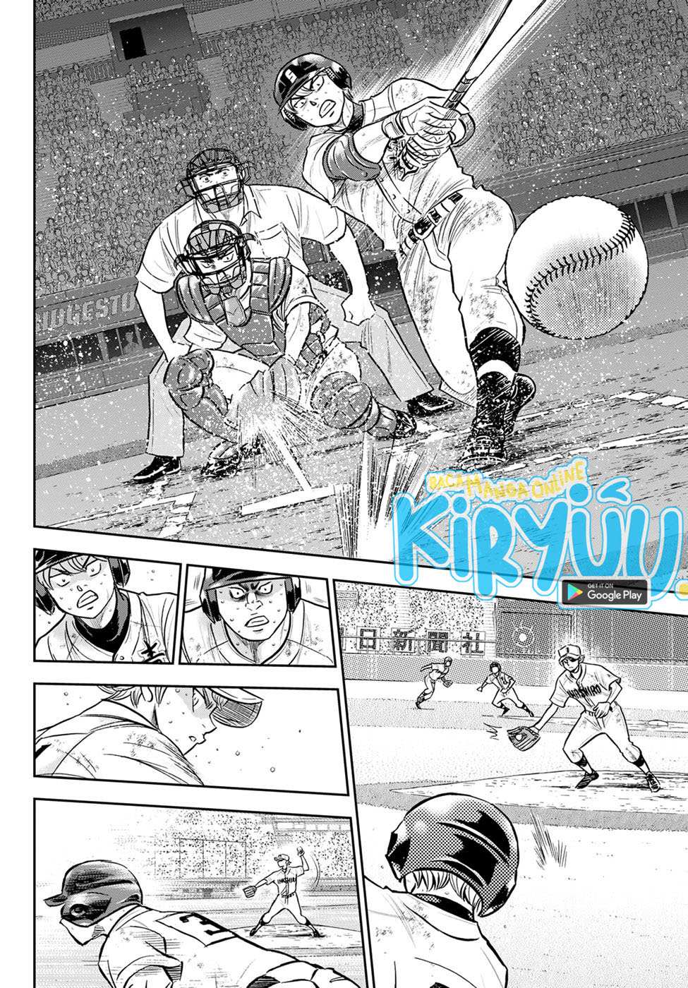 Diamond no Ace Act 2 Chapter 298 - halaman 10