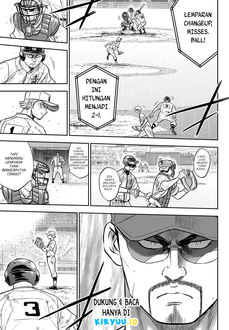 Diamond no Ace Act 2 Chapter 298 - halaman 5