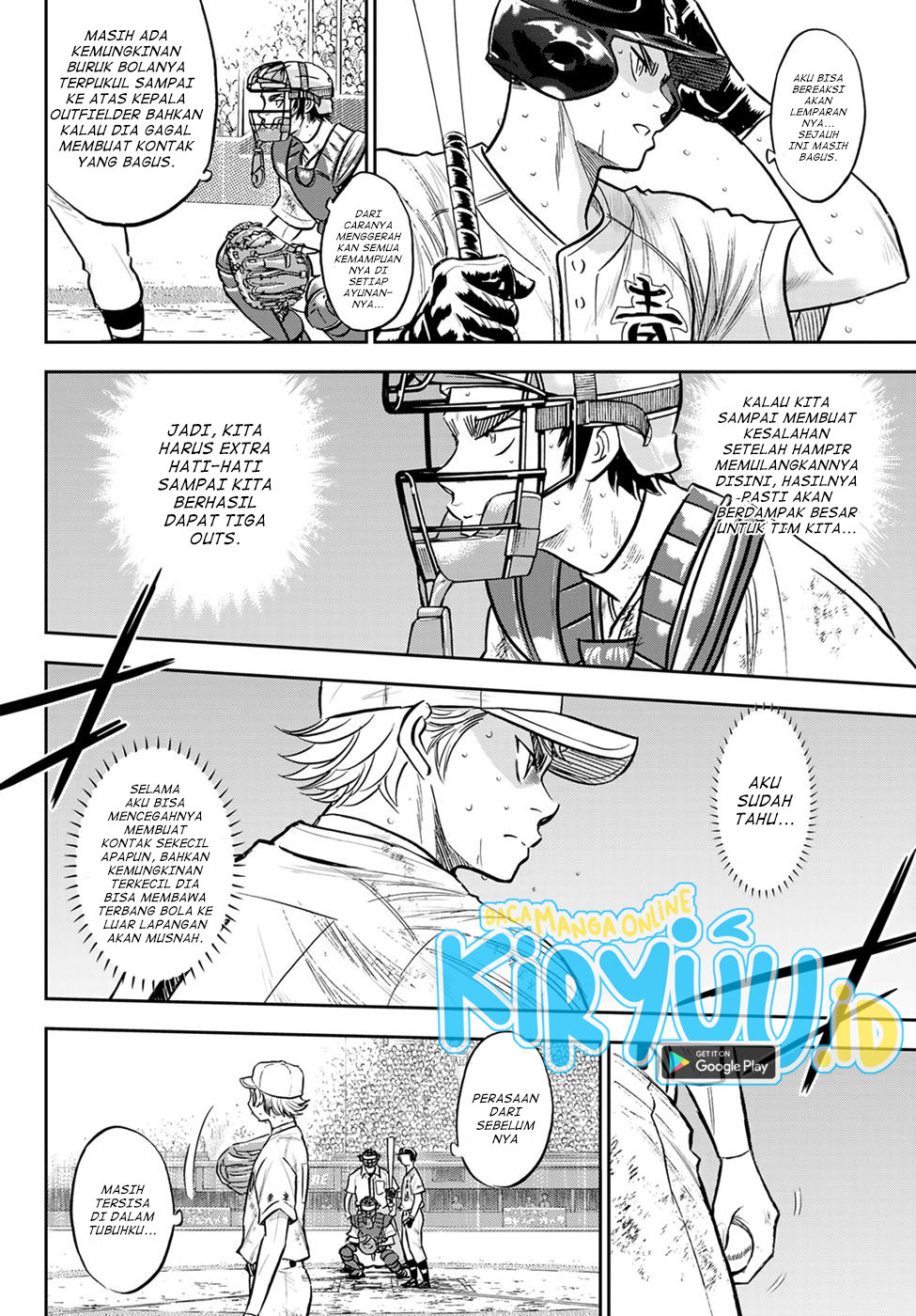 Diamond no Ace Act 2 Chapter 299 - halaman 10