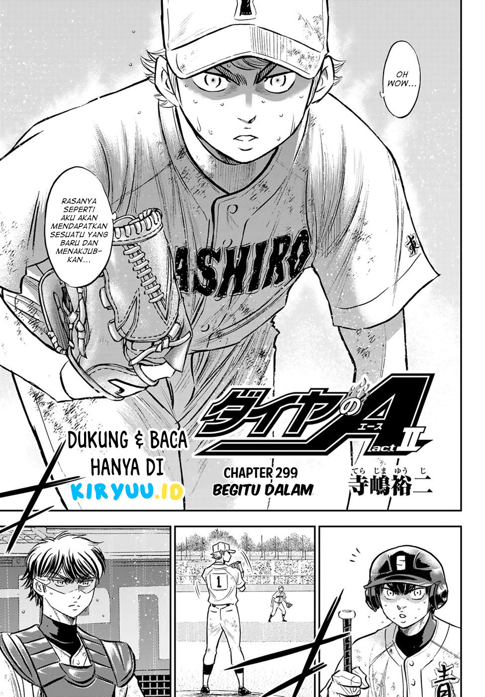 Diamond no Ace Act 2 Chapter 299 - halaman 5