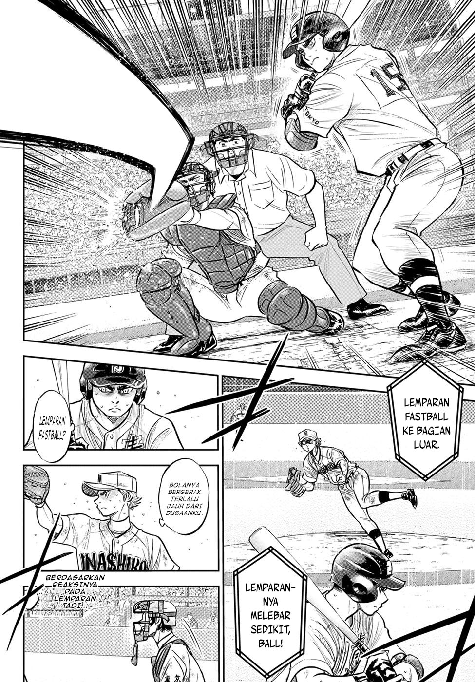 Diamond no Ace Act 2 Chapter 299 - halaman 6