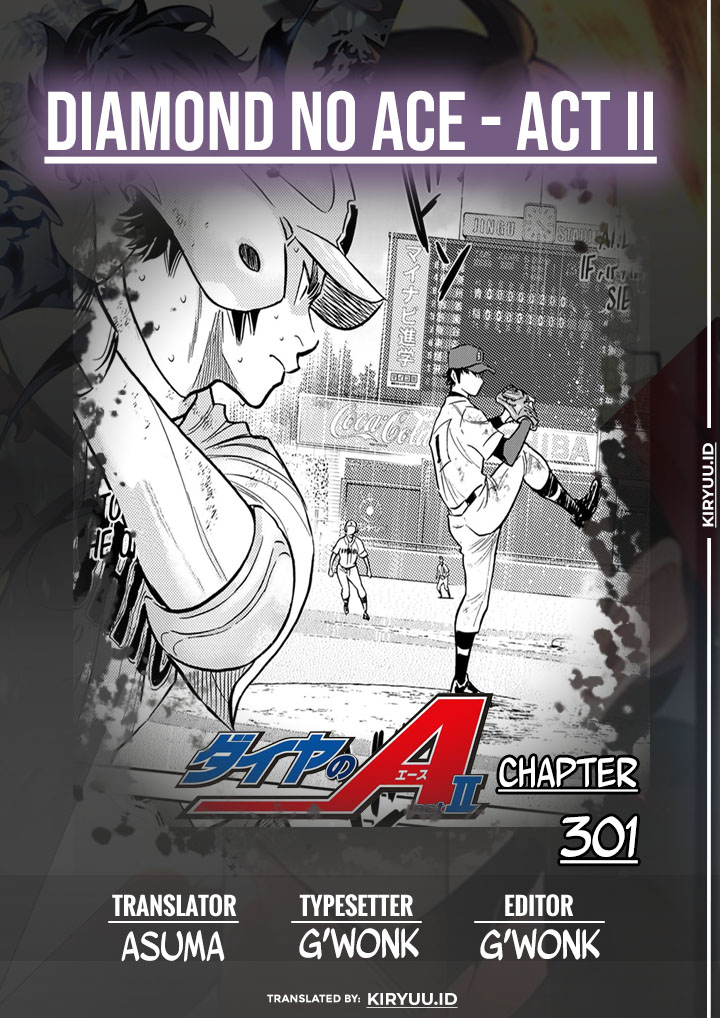 Diamond no Ace Act 2 Chapter 301 - halaman 1