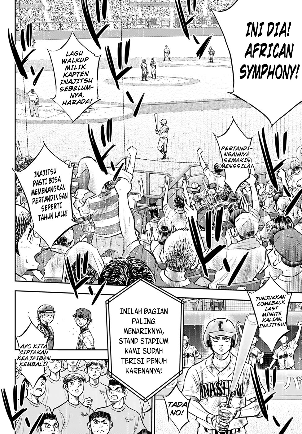 Diamond no Ace Act 2 Chapter 301 - halaman 11