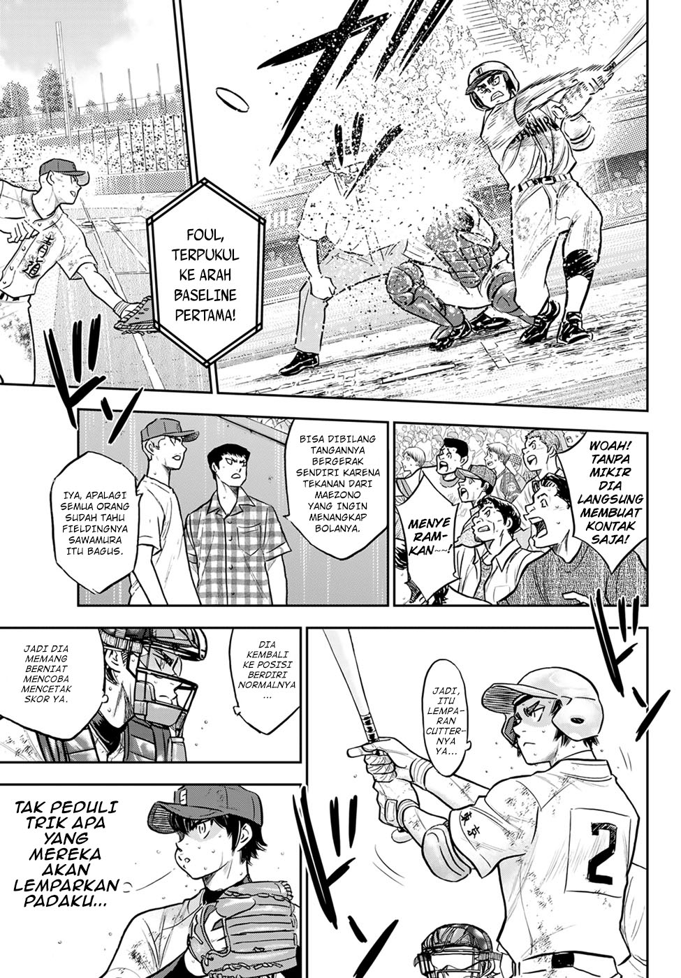 Diamond no Ace Act 2 Chapter 301 - halaman 18